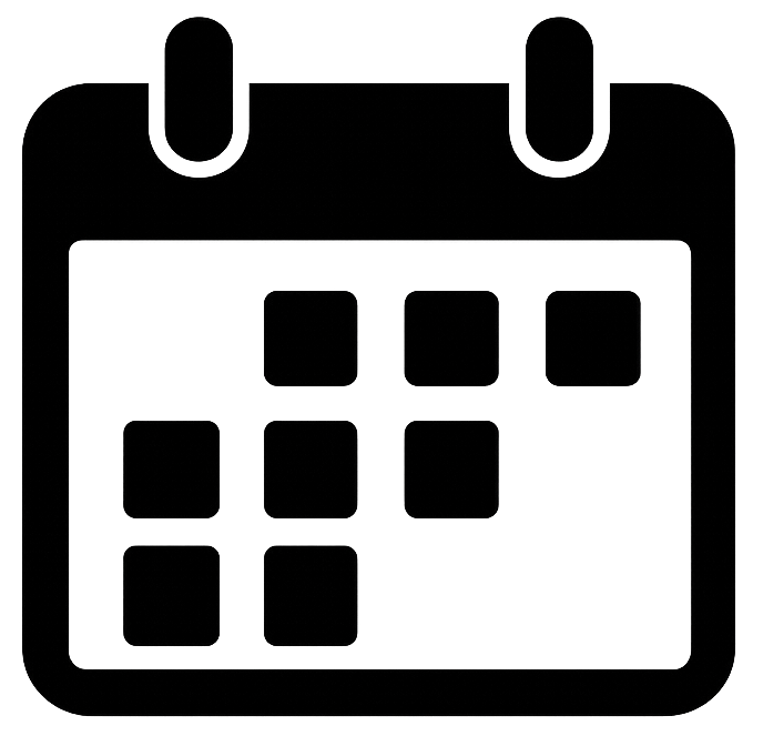 Saturday ride calendar